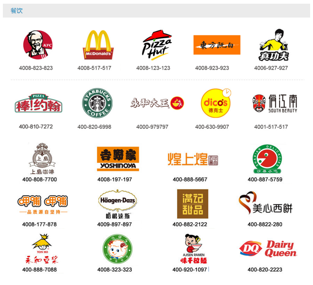 餐饮行业400电话应用案例